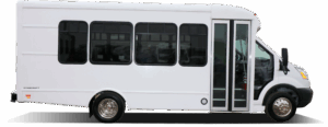 StarCraft Starline Mini bus or shuttle bus accommodates up to 14 passengers.