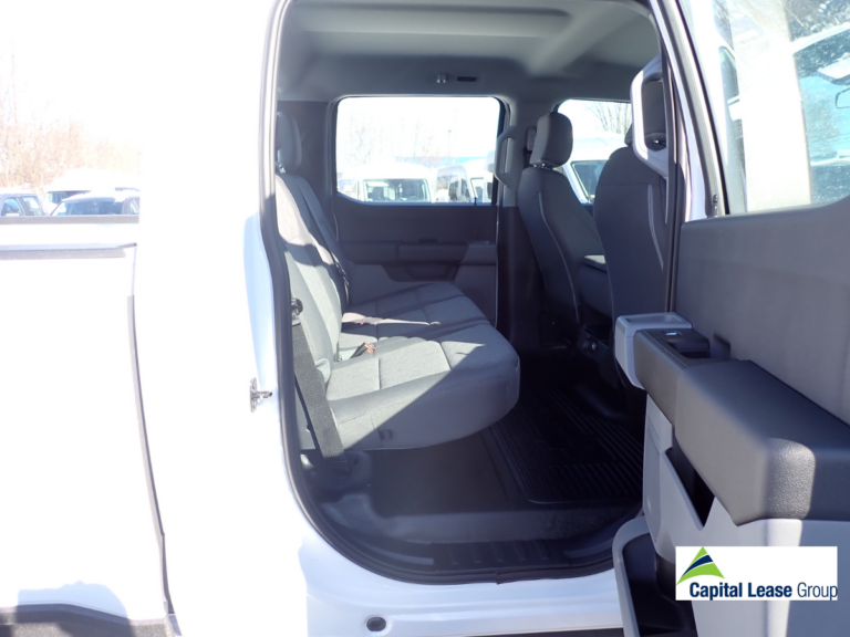 Ford F-250 backseat interior